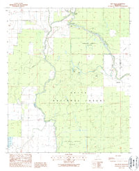 Download a high-resolution, GPS-compatible USGS topo map for Red Rock, MS (1988 edition)