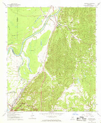 Download a high-resolution, GPS-compatible USGS topo map for Redwood, MS (1968 edition)