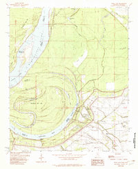 Download a high-resolution, GPS-compatible USGS topo map for Rena Lara, MS (1982 edition)