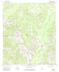 Download a high-resolution, GPS-compatible USGS topo map for Rhodes, MS (1985 edition)