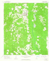 Download a high-resolution, GPS-compatible USGS topo map for Richton, MS (1965 edition)