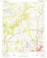 Download a high-resolution, GPS-compatible USGS topo map for Ridgeland, MS (1971 edition)