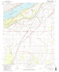 Download a high-resolution, GPS-compatible USGS topo map for Robinsonville, MS (1982 edition)