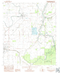Download a high-resolution, GPS-compatible USGS topo map for Rolling Fork East, MS (1988 edition)