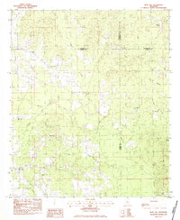 Download a high-resolution, GPS-compatible USGS topo map for Rose Hill, MS (1983 edition)