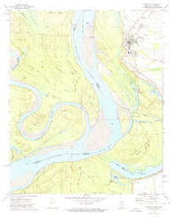 Download a high-resolution, GPS-compatible USGS topo map for Rosedale, MS (1974 edition)