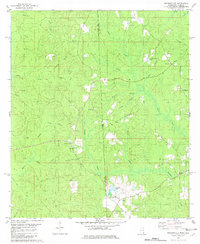 Download a high-resolution, GPS-compatible USGS topo map for Rounsaville, MS (1982 edition)