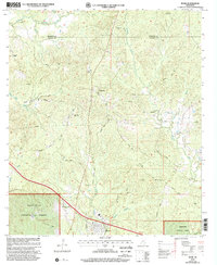 Download a high-resolution, GPS-compatible USGS topo map for Roxie, MS (2002 edition)