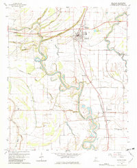 Download a high-resolution, GPS-compatible USGS topo map for Ruleville, MS (1982 edition)