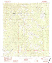 Download a high-resolution, GPS-compatible USGS topo map for Sable, MS (1983 edition)