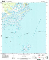 Download a high-resolution, GPS-compatible USGS topo map for Saint Joe Pass, MS (1995 edition)