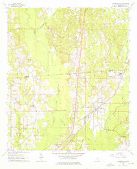 Download a high-resolution, GPS-compatible USGS topo map for Sandersville, MS (1976 edition)
