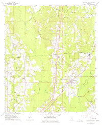 Download a high-resolution, GPS-compatible USGS topo map for Sandersville, MS (1977 edition)