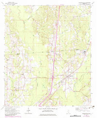 Download a high-resolution, GPS-compatible USGS topo map for Sandersville, MS (1982 edition)