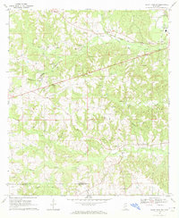 Download a high-resolution, GPS-compatible USGS topo map for Sandy Hook NW, MS (1972 edition)