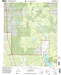 preview thumbnail of historical topo map of Yalobusha County, MS in 2000