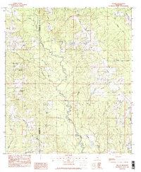 preview thumbnail of historical topo map of Harrison County, MS in 1982