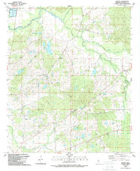 Download a high-resolution, GPS-compatible USGS topo map for Sharon, MS (1989 edition)