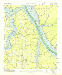 Download a high-resolution, GPS-compatible USGS topo map for Shaws, MS (1936 edition)