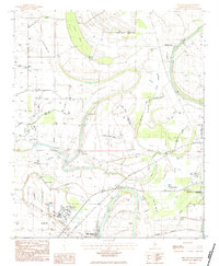 Download a high-resolution, GPS-compatible USGS topo map for Shellmound, MS (1984 edition)