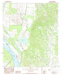 Download a high-resolution, GPS-compatible USGS topo map for Sibley, MS (1988 edition)