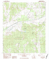 Download a high-resolution, GPS-compatible USGS topo map for Skuna, MS (1984 edition)