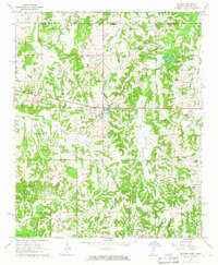 preview thumbnail of historical topo map of Marshall County, MS in 1965