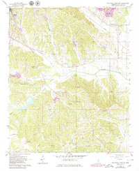 Download a high-resolution, GPS-compatible USGS topo map for Southeast Pontotoc, MS (1979 edition)