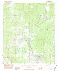 Download a high-resolution, GPS-compatible USGS topo map for Stonewall, MS (1983 edition)
