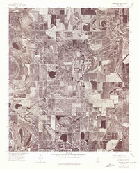 preview thumbnail of historical topo map of Sunflower County, MS in 1974