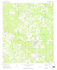 Download a high-resolution, GPS-compatible USGS topo map for Sumrall, MS (1978 edition)
