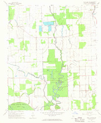 Download a high-resolution, GPS-compatible USGS topo map for Swan Lake NW, MS (1968 edition)