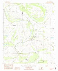 Download a high-resolution, GPS-compatible USGS topo map for Swiftown, MS (1984 edition)