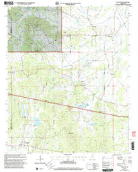 Download a high-resolution, GPS-compatible USGS topo map for Thaxton, MS (2003 edition)