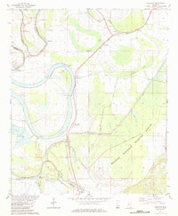 Download a high-resolution, GPS-compatible USGS topo map for Thornton, MS (1984 edition)