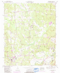 Download a high-resolution, GPS-compatible USGS topo map for Tishomingo, MS (1984 edition)