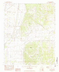 Download a high-resolution, GPS-compatible USGS topo map for Tocowa, MS (1983 edition)