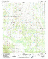 Download a high-resolution, GPS-compatible USGS topo map for Trebloc, MS (1987 edition)
