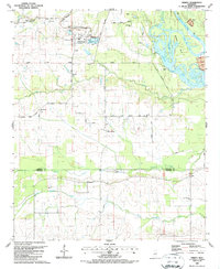 Download a high-resolution, GPS-compatible USGS topo map for Trinity, MS (1987 edition)