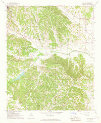 Download a high-resolution, GPS-compatible USGS topo map for Troy NW, MS (1967 edition)