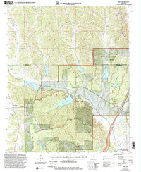Download a high-resolution, GPS-compatible USGS topo map for Troy, MS (2002 edition)