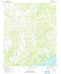 Download a high-resolution, GPS-compatible USGS topo map for Tyro, MS (1992 edition)