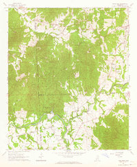 Download a high-resolution, GPS-compatible USGS topo map for Utica West, MS (1964 edition)