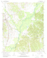 Download a high-resolution, GPS-compatible USGS topo map for Vaiden, MS (1988 edition)