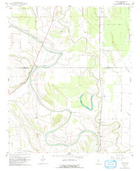 Download a high-resolution, GPS-compatible USGS topo map for Vance, MS (1991 edition)