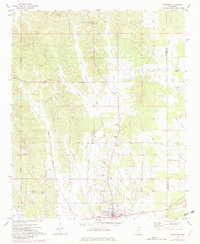 Download a high-resolution, GPS-compatible USGS topo map for Vardaman, MS (1982 edition)