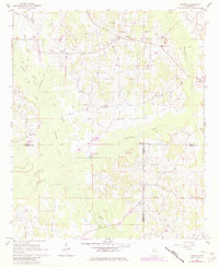 Download a high-resolution, GPS-compatible USGS topo map for Vernon, MS (1982 edition)
