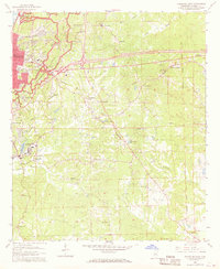 Download a high-resolution, GPS-compatible USGS topo map for Vicksburg East, MS (1968 edition)