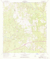Download a high-resolution, GPS-compatible USGS topo map for Vidalia, MS (1971 edition)