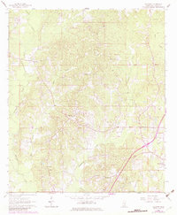 Download a high-resolution, GPS-compatible USGS topo map for Waldrup, MS (1982 edition)